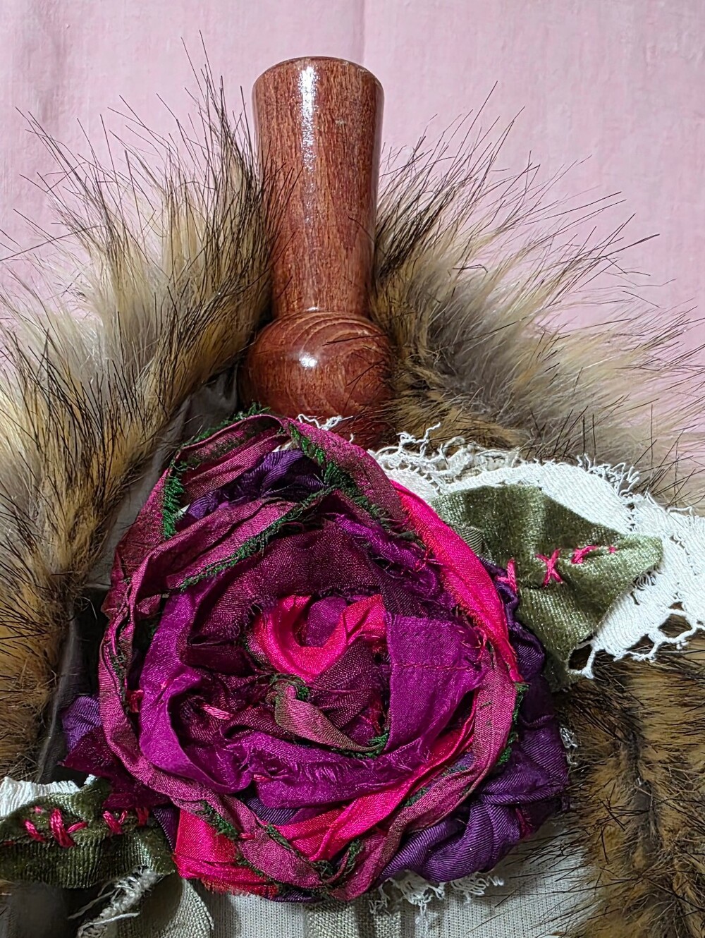 JABOT🩷MOSSIE ANNA ARTISAN DESIGN🩷 NWT  Silks, Velvet, Fine Linen OOAK